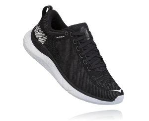 Hoka One One Women's Hupana Running Shoes Black/Dark Grey - AU BIEP
